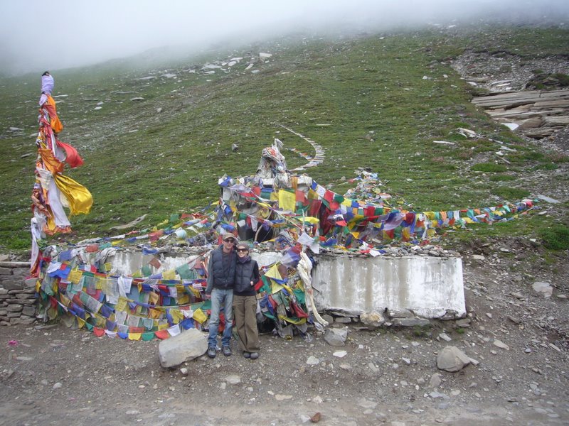 The usual prayer flags.